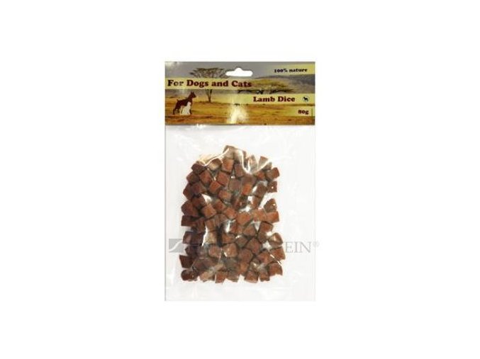 Pochoutka Jehněčí kostky měkké 80g