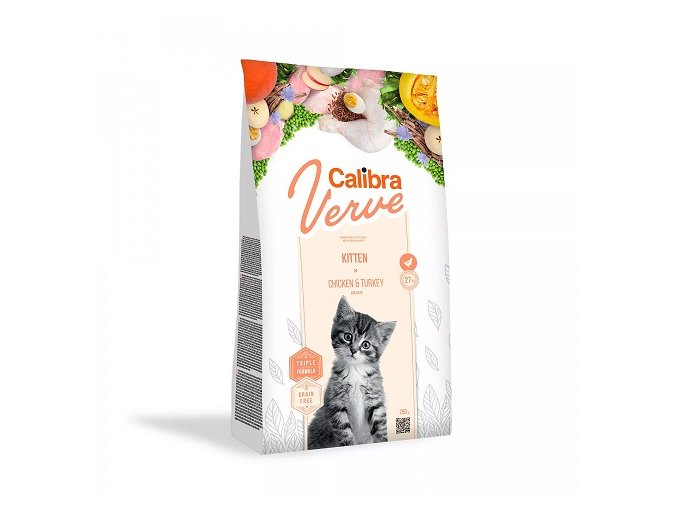 Calibra Cat Verve GF Kitten Chicken & Turkey 3,5 kg