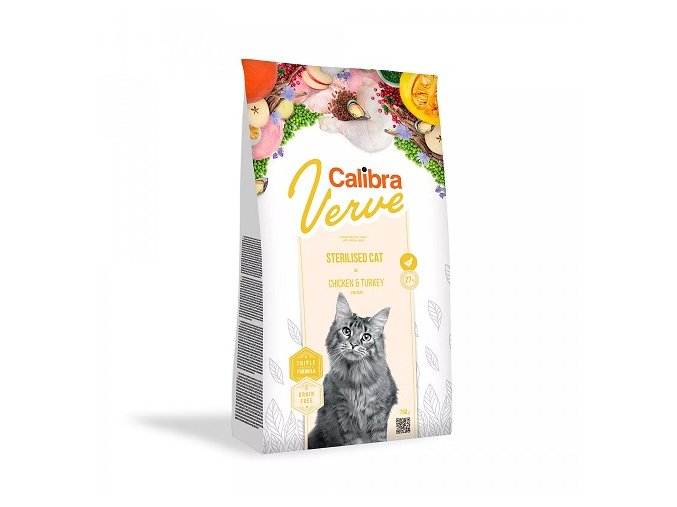 Calibra Cat Verve GF Sterilised Chicken & Turkey 3,5 kg