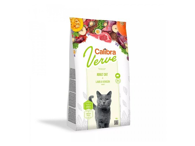 Calibra Cat Verve GF Adult Lamb & Venison 8+ 750 g