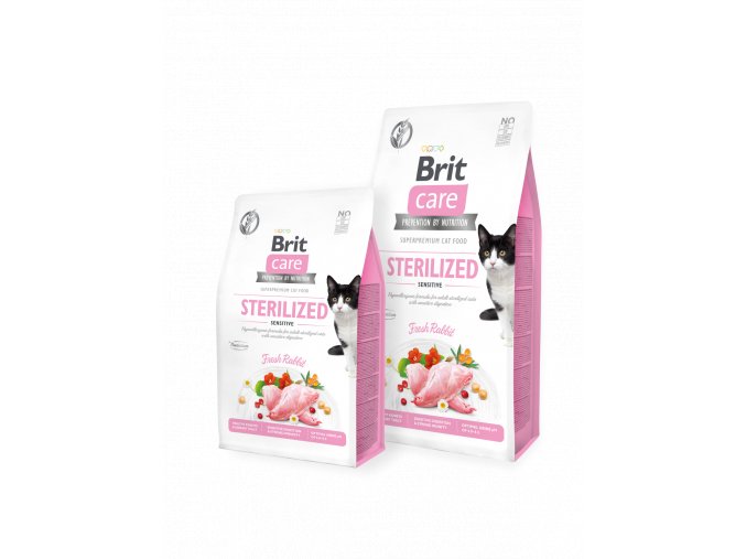 Brit Care Cat GF Sterilized Sensitive 7 kg