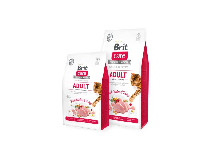 Brit Care Cat GF Adult Activity Support 2 kg