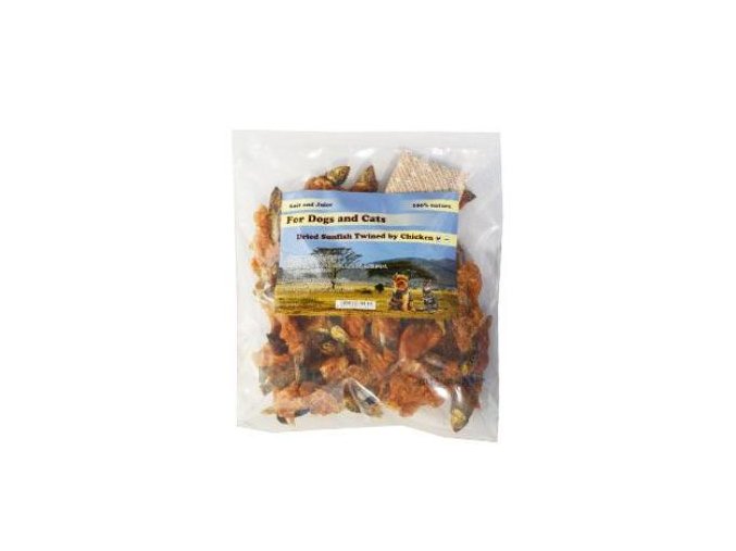 Pochoutka Rybička omotaná kuřecím masem 6cm/250g