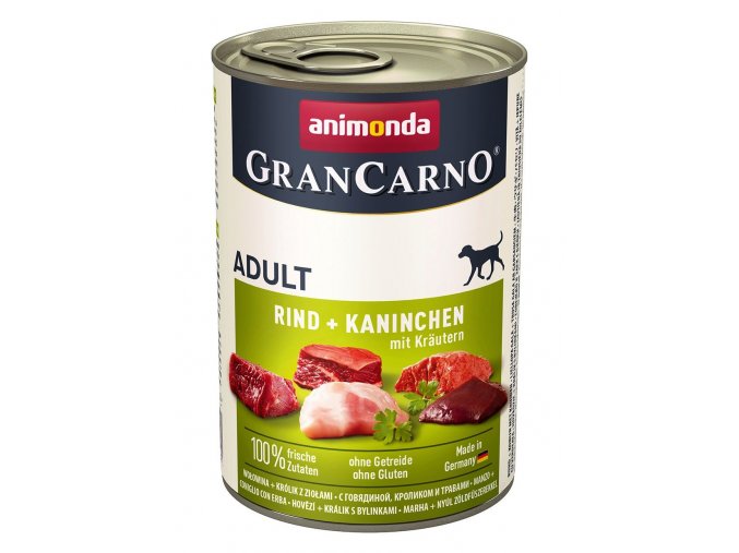 Animonda Gran Carno Adult králík & bylinky