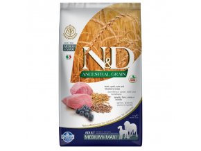 N&D LG DOG Adult M/L Lamb & Blueberry 2,5 kg 