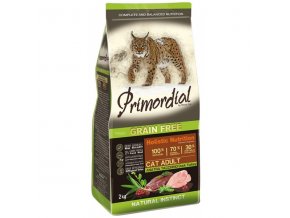 Primordial GF Cat Adult Duck&Turkey 2kg