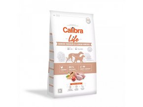 Calibra Dog Life Senior Medium & Large Chicken 12 kg