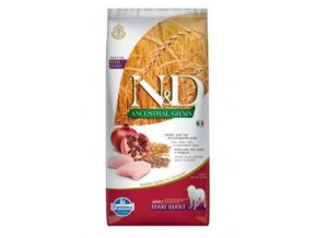 N&D LG DOG Adult Giant Chicken & Pomegranate 12kg