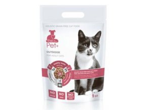Kompletní krmivo pro kočky Pet+ 3v1 OUTDOOR 1kg