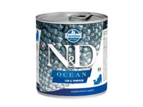 N&D DOG OCEAN Puppy Codfish & Pumpkin Mini 140g