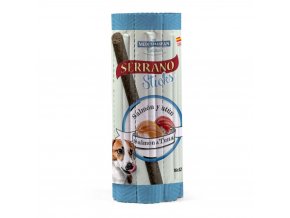 Serrano Dog Sticks Salmon & Tuna tyčinka 16 x 12 g