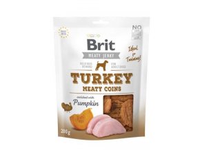 Brit Jerky Turkey Meaty Coins 200g