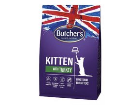 Butcher's Cat Pro Series Kitten s krůtou 800g