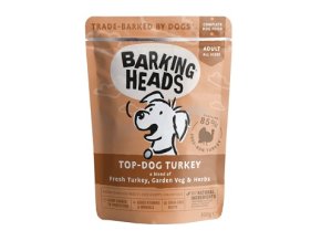 BARKING HEADS Top Dog Turkey kapsa 300g