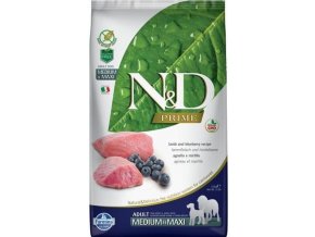 N&D Prime Dog Adult M/L Lamb & Blueberry 12 kg