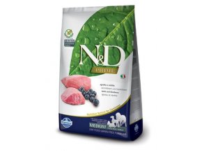 N&D GF DOG Adult Lamb & Blueberry 2,5kg