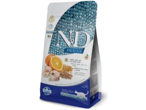 N&D OCEAN CAT LG Adult Codfish & Orange 300 g