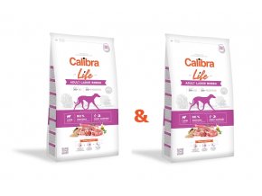 Calibra Dog Life Adult Large Breed Lamb 2 x 12 kg