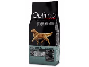 Optima Nova Dog Adult Obesity Chicken&Rice 12kg
