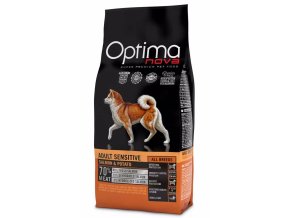 Optima Nova Dog GF Adult Sensitive Salmon&Potato 12kg