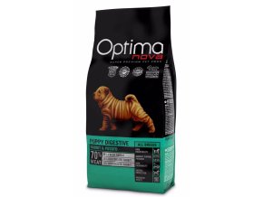 Optima Nova Dog GF Puppy Digestive Rabbit&Potato 2kg