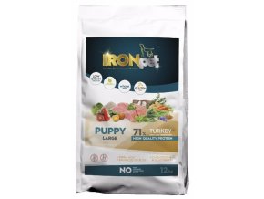 IRONpet TURKEY Puppy Large 12kg