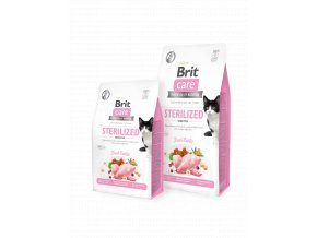 Brit Care Cat GF Sterilized Sensitive 7 kg