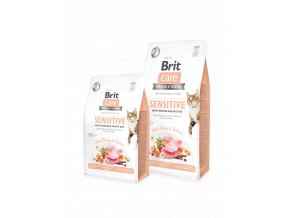 Brit Care Cat GF Sensitive Healthy Digestion & Delicate Taste 7 kg