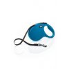 Vodítko FLEXI Classic New M pásek 5m/25kg černá