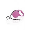 Vodítko FLEXI Classic New M pásek 5m/25kg černá