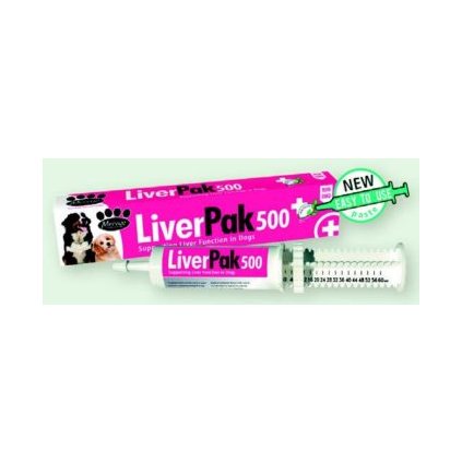 Liver Pak 500 pasta pre psy, 60 ml