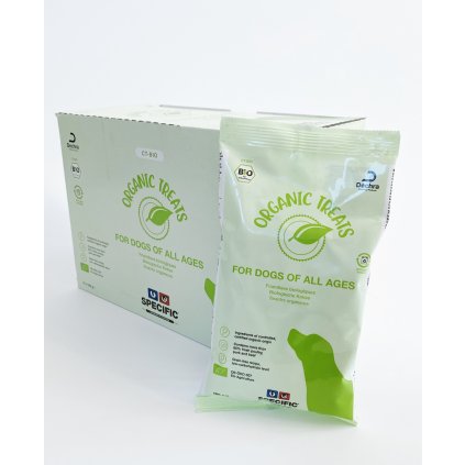 SPECIFIC CT-BIO Organic Treats - PAMLSKY  pre psov, 6 × 100 g