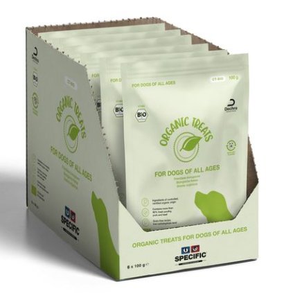 SPECIFIC CT-BIO Organic Treats - PAMLSKY pre psov, 100 g