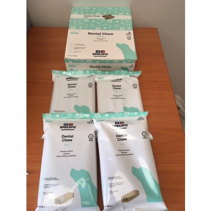 SPECIFIC CT-DC-S Dental Chew - Zdravie ústnej dutiny - PAMLSKY pre psov, 4x (5 × 40g)