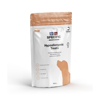 SPECIFIC CT-HY Hypoallergenic Treats – Manažment alergií - PAMLSKY pre psov, 6 × 300 g