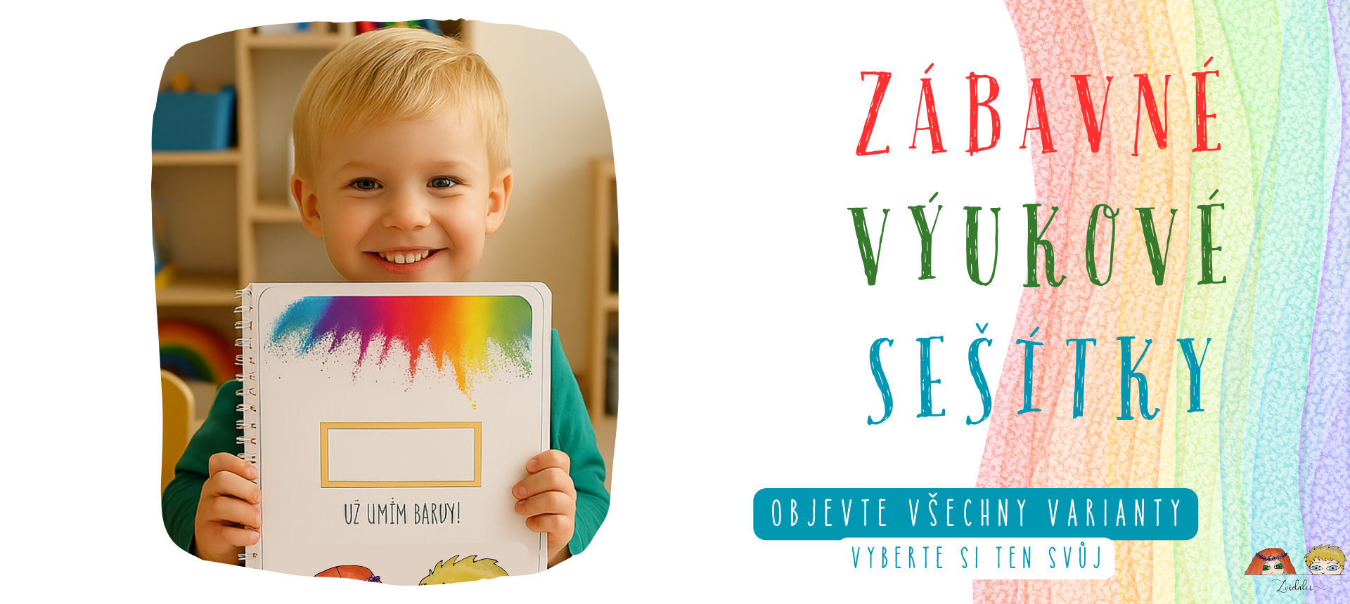 Zábavné výukové sešítky – objevte všechny varianty