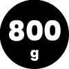 800g