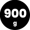 900g