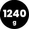1240g