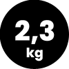 2,3kg