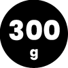 300g