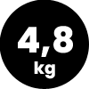 4,8kg