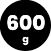 600g