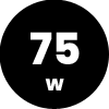75W