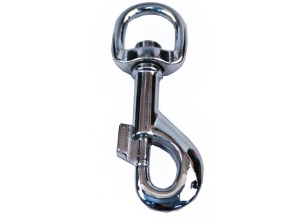 Karabina háková 80mm chrom