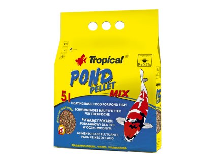 Tropical Pond Pellet Mix 5l/650g