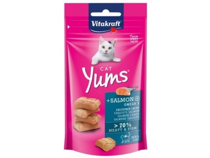 Vitakraft Cat Yums s lososem 40g