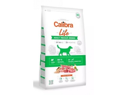 Calibra Dog Life Adult Medium Breed Lamb