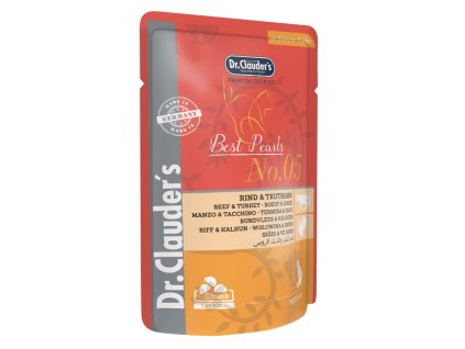 Dr.Clauder's kapsička hovězí & krocan 100g AKCE