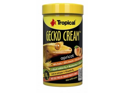 Tropical Gecko Cream Apricot 100ml